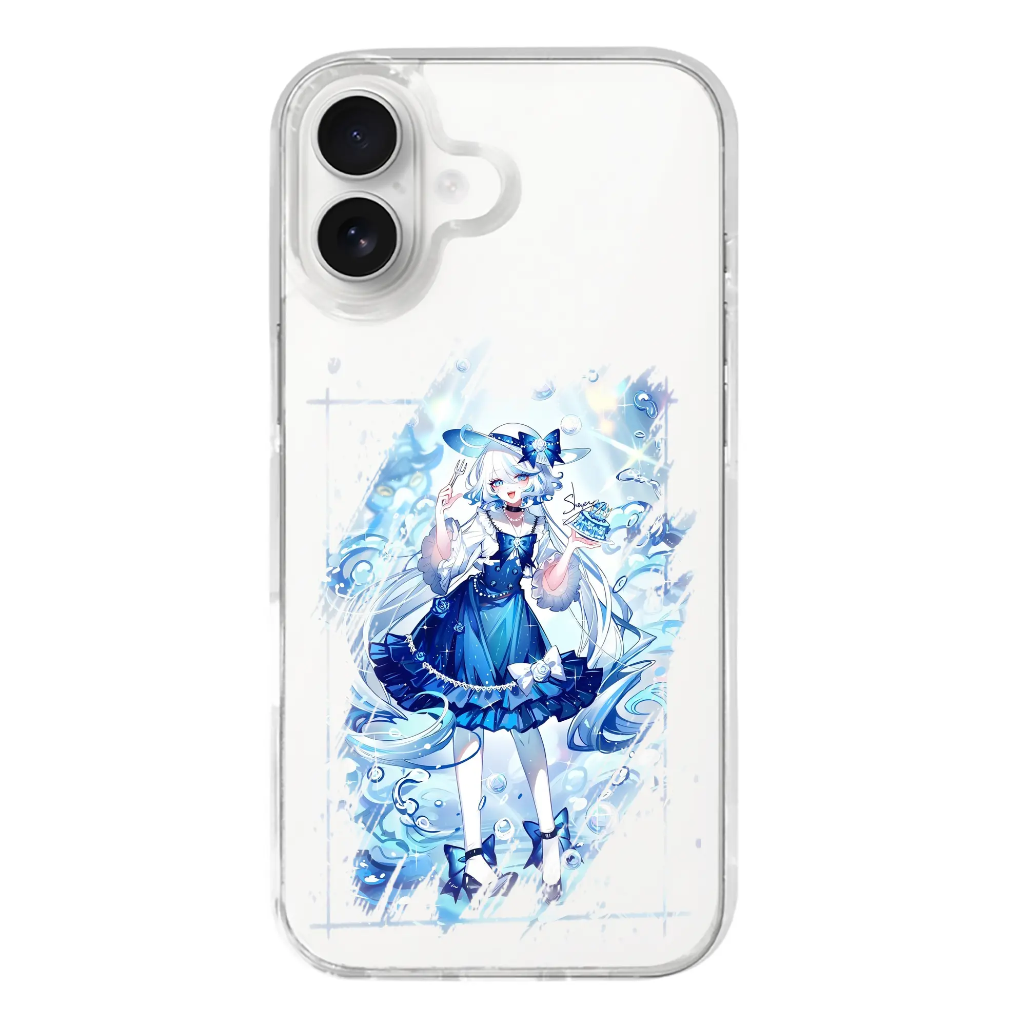 原 神 グッズ フリーナ - iPhone 17シリーズ 透明スマホケース – 薄型・耐衝撃・精密フィット保護カバー